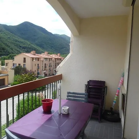 Apartamento F2 Avec Balcon Et Parking à Amélie-les-bains, Idéal Pour 4 Personnes - Fr-1-703-78 Amélie-les-Bains-Palalda